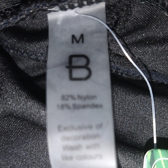 NWT Blooming Jelly Elegant Black One-Piece Swimsuit – - Picture 6 of 6